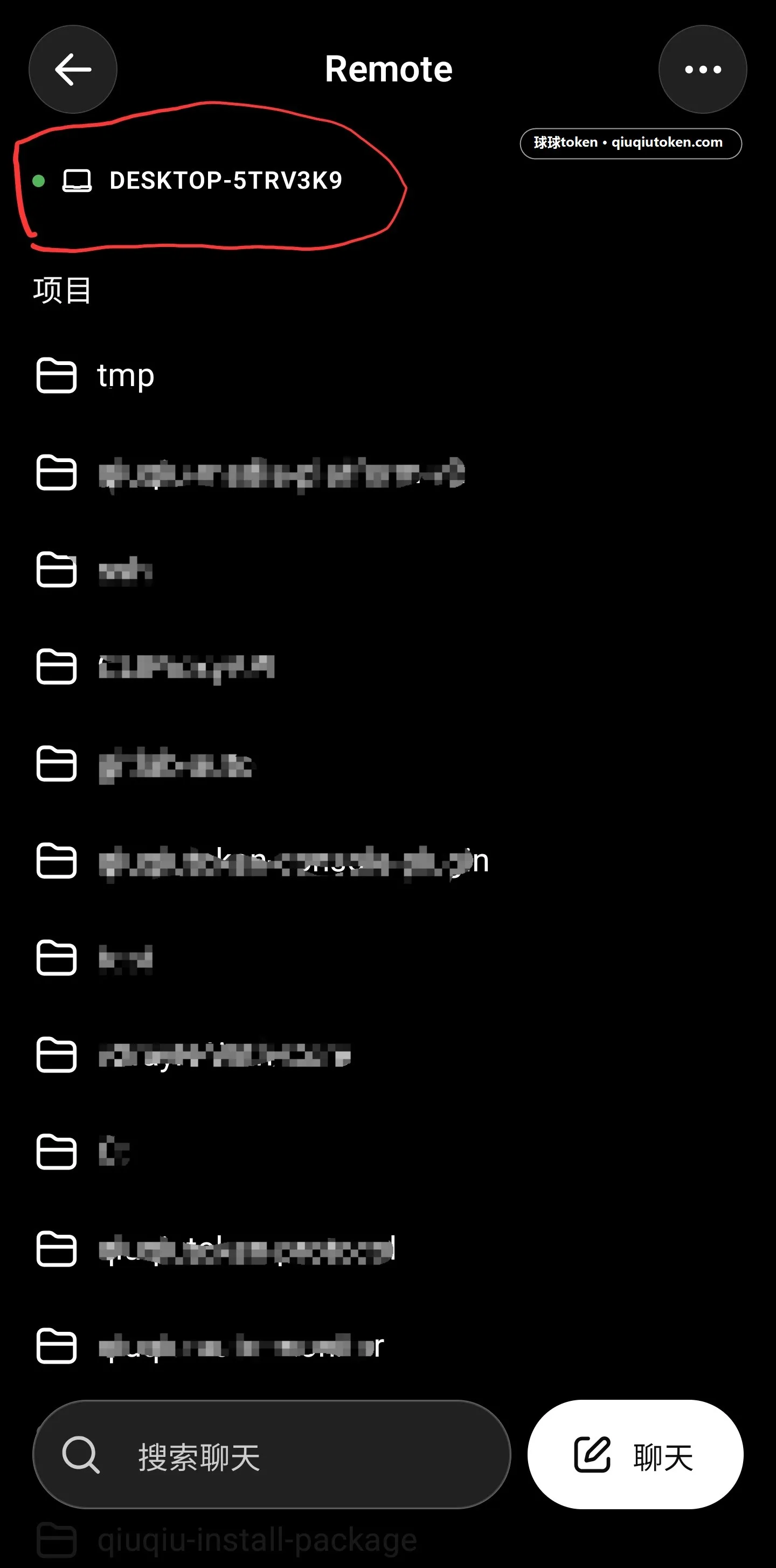 Enter chat and start using it